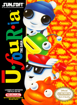 Ufouria - The Saga (Europe) box art